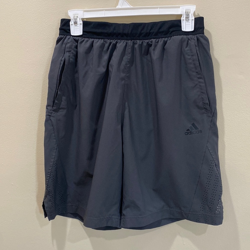Adidas Athletic Shorts (Gray)